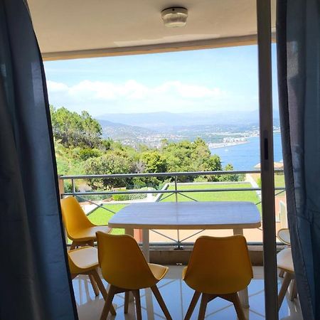 Vue Mer Et Esterel Sur La Baie De Cannes Lägenhet Théoule-sur-Mer Exteriör bild